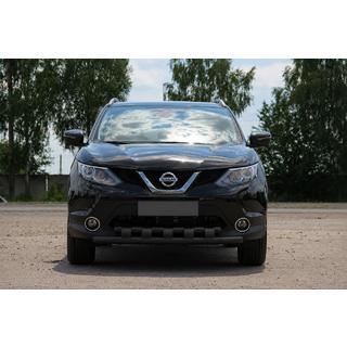 Bull bar anteriore ST015 Black (acciaio inox) Nissan Qashqai 2007-2010 foto 2