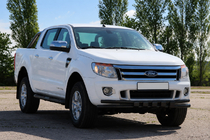 Ford Ranger 2011–2022 Bull bar anteriore ST016 Black (acciaio inox) foto 3