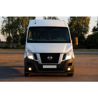 Bull bar anteriore ST016 Black (acciaio inox) Opel Movano 2010-2021 foto 2