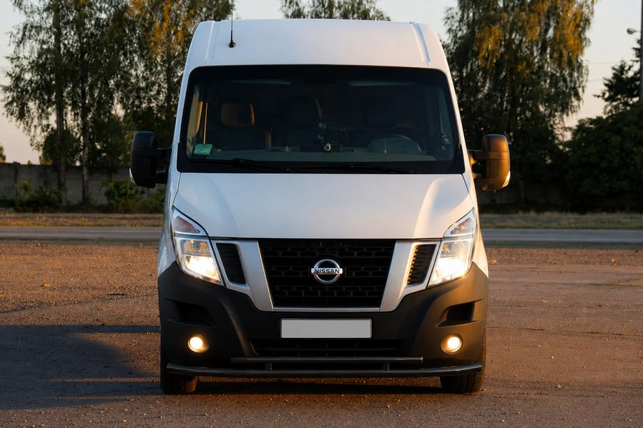Renault Master 2011-2023 Bull bar anteriore ST016 Black (acciaio inox) Foto 2