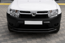 Renault Duster 2008–2017 Bull bar anteriore ST017 Black (acciaio inox) foto 3
