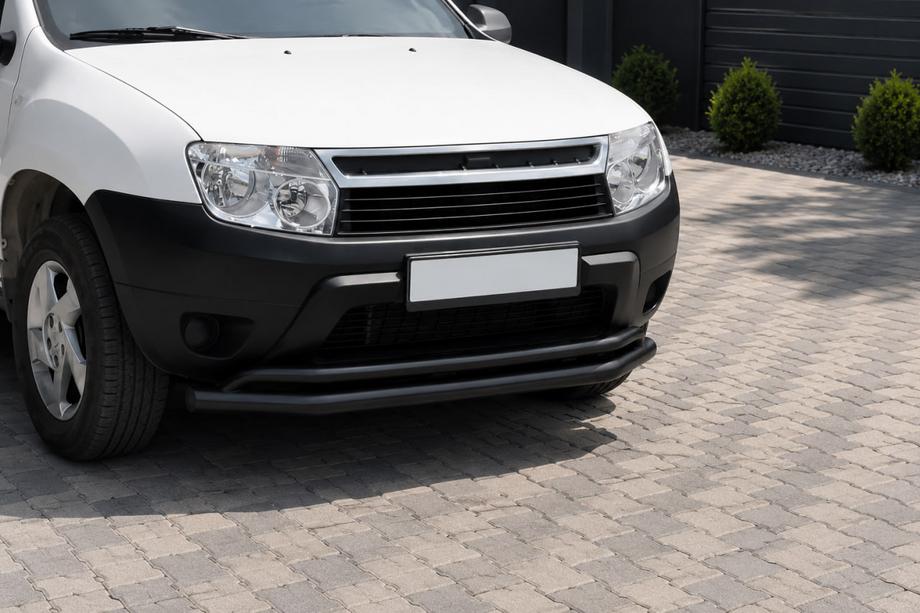 Renault Duster 2008–2017 Bull bar anteriore ST017 Black (acciaio inox) Image