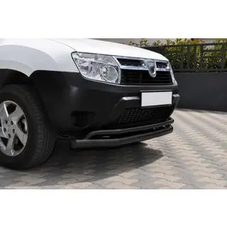Bull bar anteriore ST017 Black (acciaio inox) foto 2