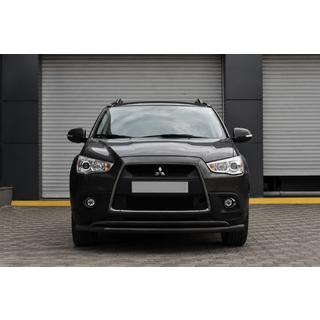 Bull bar anteriore ST017 Black (acciaio inox)