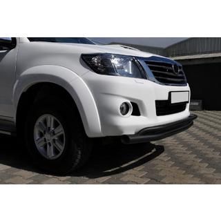 Bull bar anteriore ST017 Black (acciaio inox) Toyota Hilux 2006-2015 foto 3