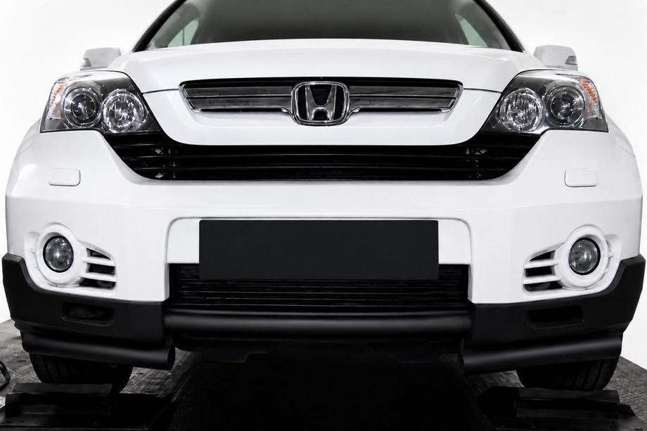 Honda CRV 2007-2011 Bull bar anteriore ST017 Black (acciaio inox) Foto 1