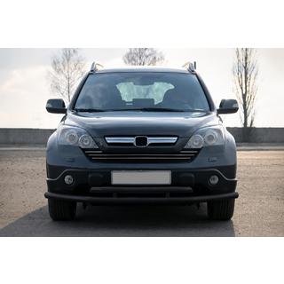 Bull bar anteriore ST018 Black (inox) Honda CRV 2007-2011 foto 1