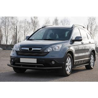 Bull bar anteriore ST018 Black (inox) Honda CRV 2007-2011 foto 2