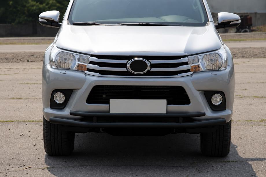 Toyota Hilux 2015- Bull bar anteriore ST018 Black (acciaio inox) Foto 2