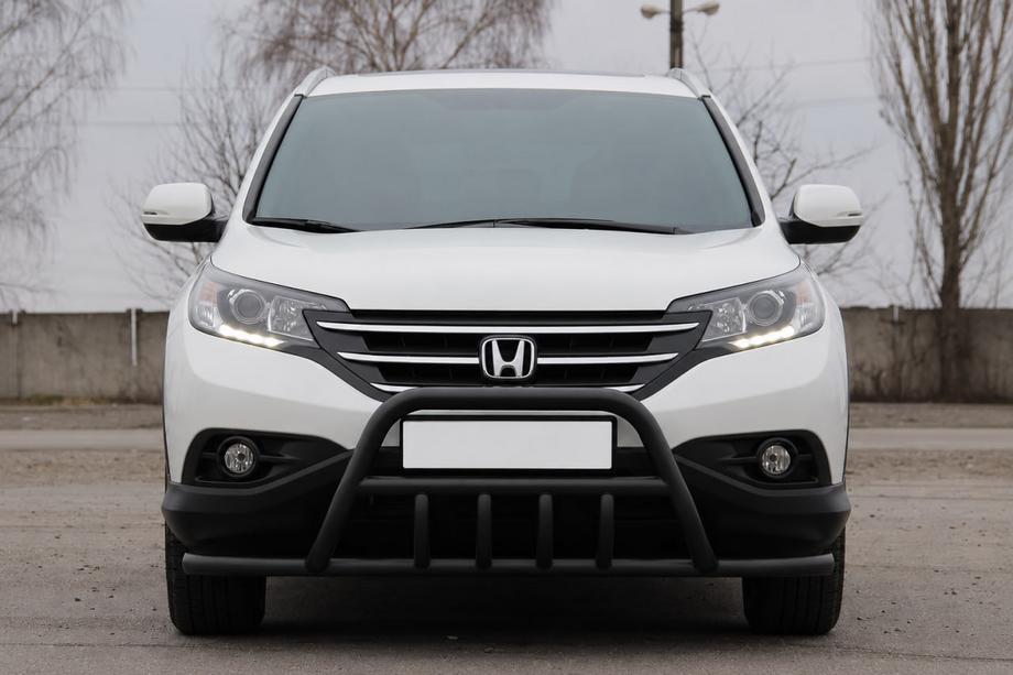 Honda CRV 2012-2016 Bull bar anteriore WT003-ST-V1 Black (acciaio inox) Foto 1