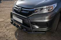 Honda CRV 2012-2016 Bull bar anteriore WT003-ST-V2 Black (acciaio inox) foto 2