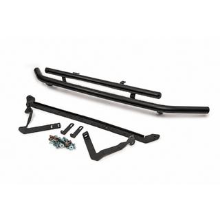 Bull bar anteriore doppio tubo 60/48 mm Black (inox) foto 2