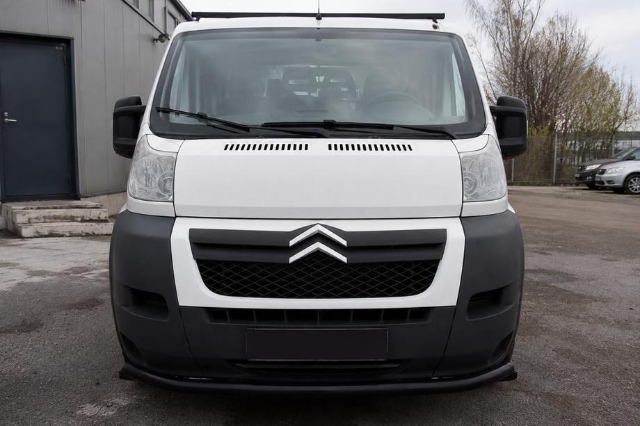 Citroen Jumper 2007-2025 Barra di protezione anteriore ST008 Black (acciaio inox) Image