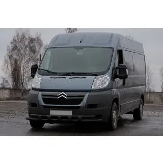 Bull bar anteriore ST015 Black (acciaio inox) foto 2