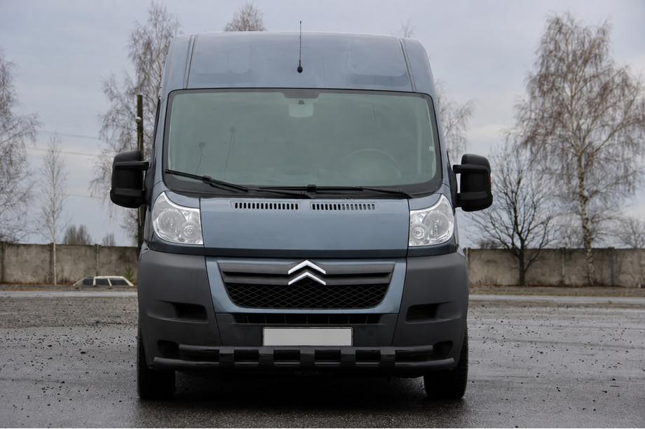 Opel Movano 2021- Bull bar anteriore ST015 Black (acciaio inox) Image