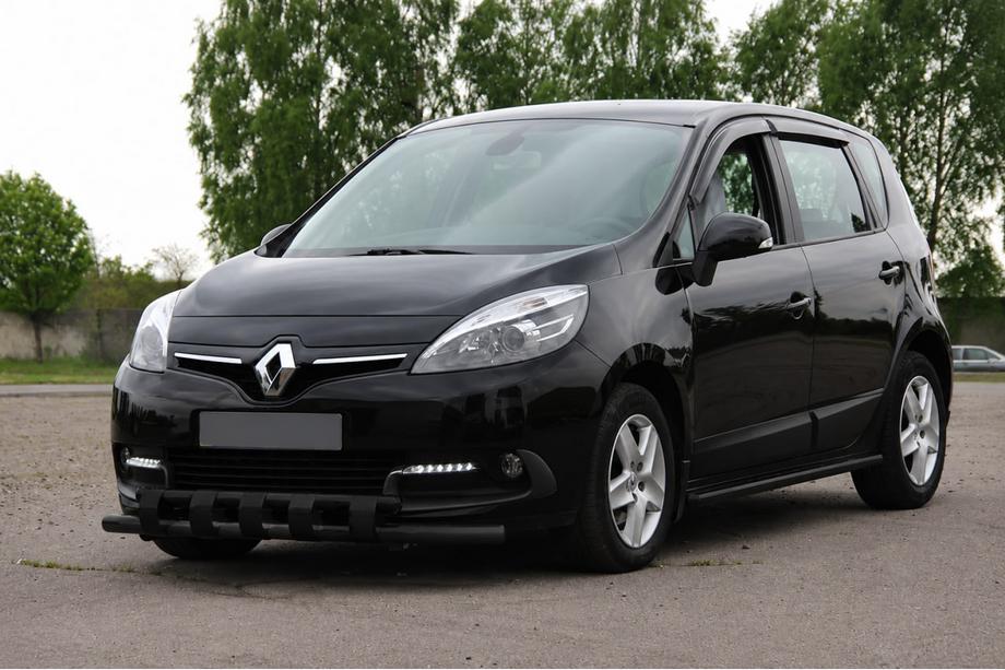 Renault Scenic/Grand 2009-2016 Bull bar anteriore ST015 Black (acciaio inox) Image