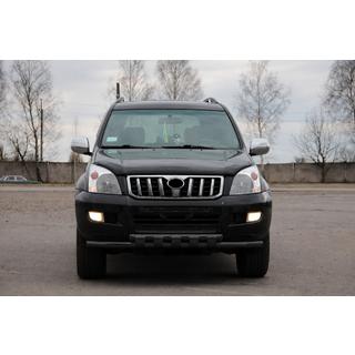 Bull bar anteriore ST015 Black (acciaio inox) Toyota Land Cruiser Prado 120 2002-2009 foto 1