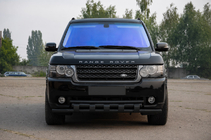 Range Rover III L322 2002-2012 Bull bar anteriore ST015 Black (acciaio inox) foto 2