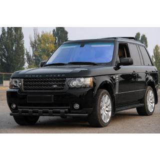 Bull bar anteriore ST015 Black (acciaio inox) foto 1