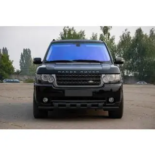 Bull bar anteriore ST015 Black (acciaio inox) Range Rover III L322 2002-2012 foto 2