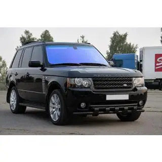 Bull bar anteriore ST015 Black (acciaio inox) Range Rover III L322 2002-2012 foto 3