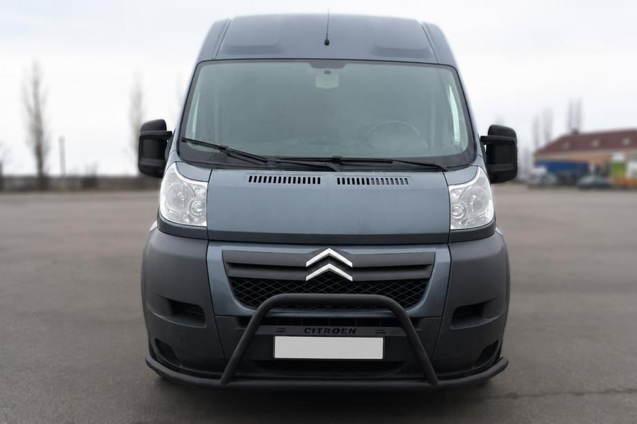 Citroen Jumper 2007-2025 Bull bar anteriore ST019 Black (acciaio inox) Image