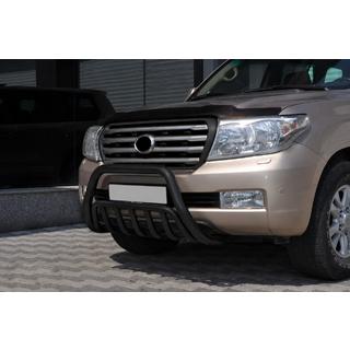 Parabullbar Anteriore WT002 Nero (Acciaio Inox) Toyota Land Cruiser 200 2007-2021 foto 3