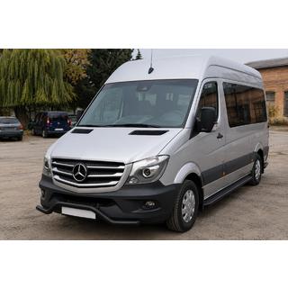 Arco inferiore anteriore MBSP.07.F3-04.6 Black (acciaio inox) Mercedes Sprinter W906 2006–2018 foto 1