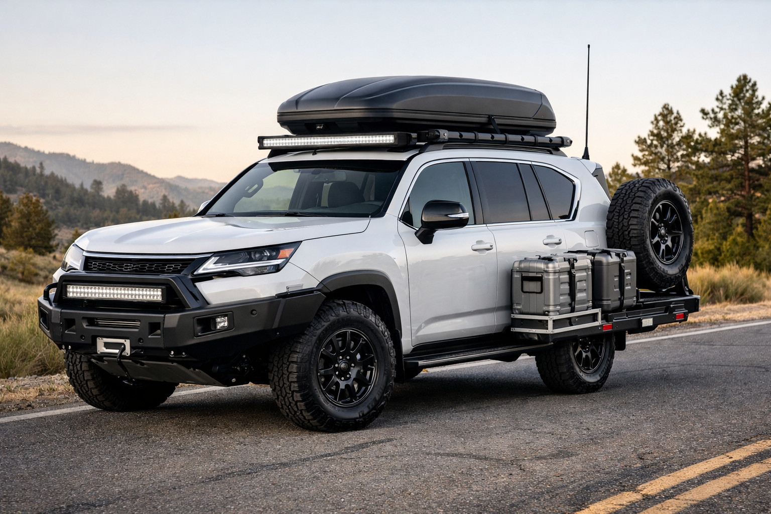Upgrade pratico per Lexus LX 500d/600: autostrada e viaggi