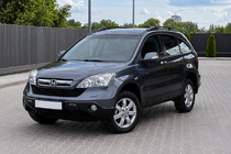 Honda CRV 2007-2011 Barre longitudinali tetto nere (OEM) foto 2