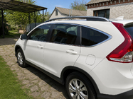 Honda CRV 2012-2016 Barre longitudinali tetto grigie OEM (Alluminio) foto 3