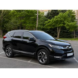 Barre longitudinali integrate grigie OEM (plastica ABS, installazione con adesivo) Honda CRV 2017-2022 foto 2