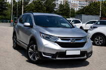 Honda CRV 2017-2022 Barre longitudinali tetto OEM nere (alluminio) foto 3