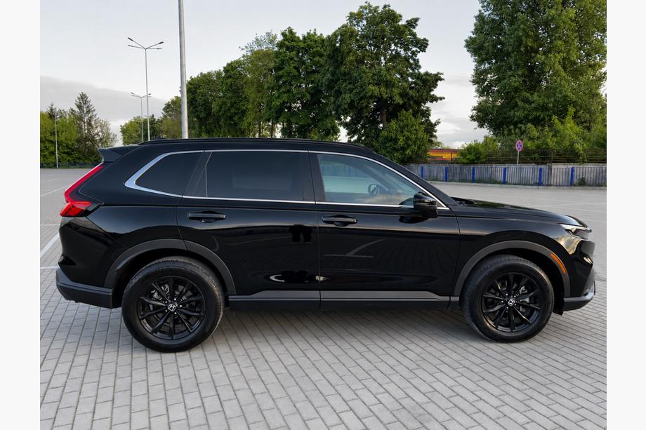 Honda CRV 2022- Corrimani al tetto integrati neri OEM (plastica ABS) Foto 3