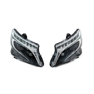 Fari anteriori LED design V-class (per V-class, 2 pz) Mercedes Vito/V-class W447 2014- foto 2