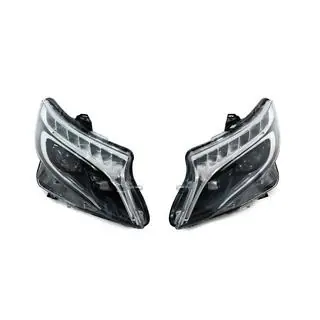 Fari anteriori LED design V-class (per V-class, 2 pz) Mercedes Vito/V-class W447 2014- foto 2