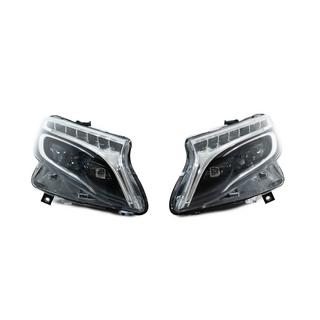 Fari anteriori LED design V-class (per V-class, 2 pz) Mercedes Vito/V-class W447 2014- foto 3