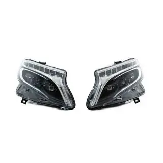 Fari anteriori LED design V-class (per V-class, 2 pz) Mercedes Vito/V-class W447 2014- foto 3