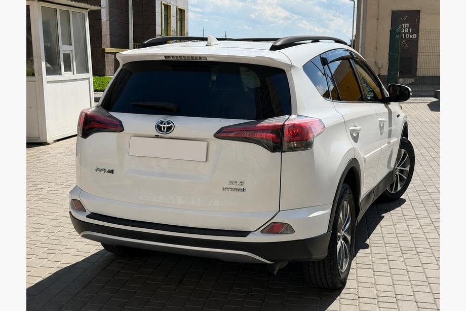 Toyota Rav 4 2013-2018 Barre longitudinali tetto OEM nere (alluminio) Foto 2