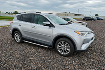 Toyota Rav 4 2019–2025 Barre longitudinali tetto grigie OEM (Alluminio) foto 2