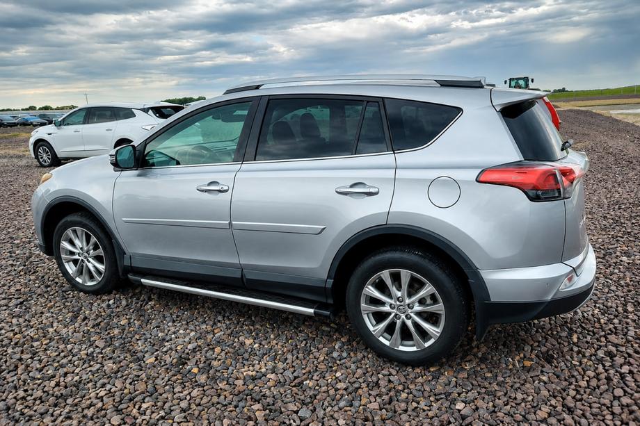 Toyota Rav 4 2019–2025 Barre longitudinali tetto grigie OEM (Alluminio) Image