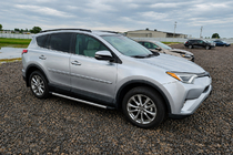 Toyota Rav 4 2019–2025 Barre longitudinali tetto OEM nere (alluminio) foto 2