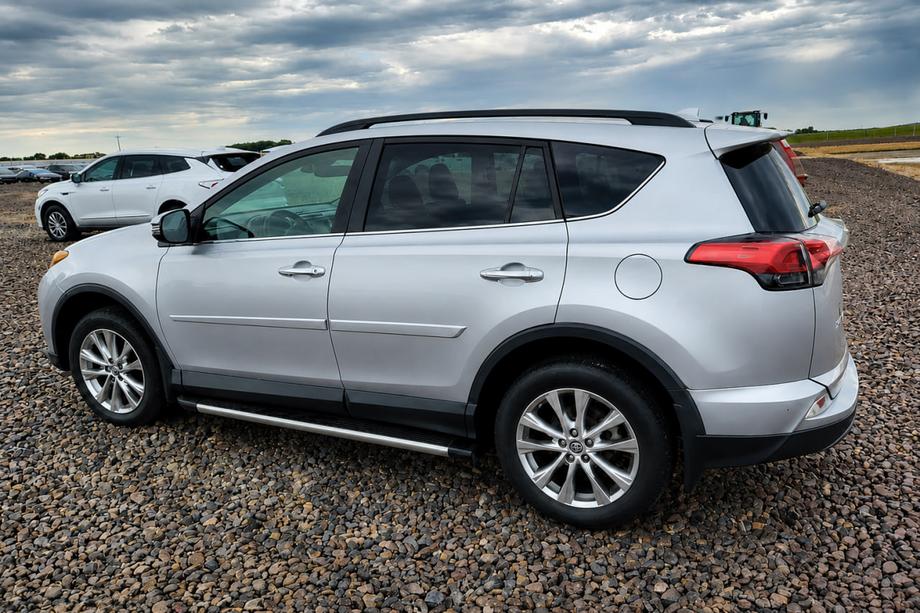 Toyota Rav 4 2019–2025 Barre longitudinali tetto OEM nere (alluminio) Image