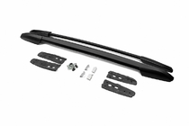 Toyota Highlander 2008-2013 Barre longitudinali tetto nere OEM (Alluminio) foto 2