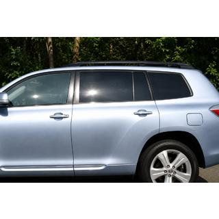 Barre longitudinali tetto nere OEM (Alluminio) Toyota Highlander 2008-2013 foto 1