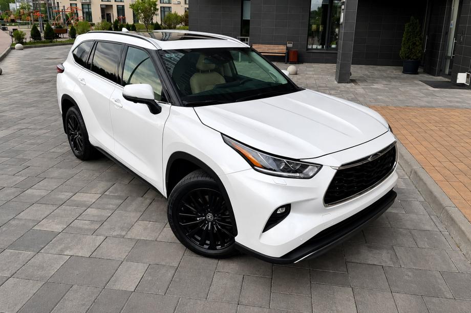 Toyota Highlander 2019- Barre longitudinali tetto OEM grigie (plastica ABS) Image