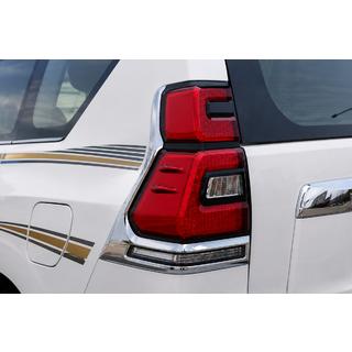 Fanali posteriori LED Chrome V1 (2017-2023, 2 pz) Toyota Land Cruiser Prado 150 2009-2023 foto 1