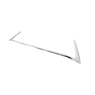 Modanature cromate protettive per paraurti anteriore (2013-2023, 3 pz) Lexus GX460 2009-2023 foto 3