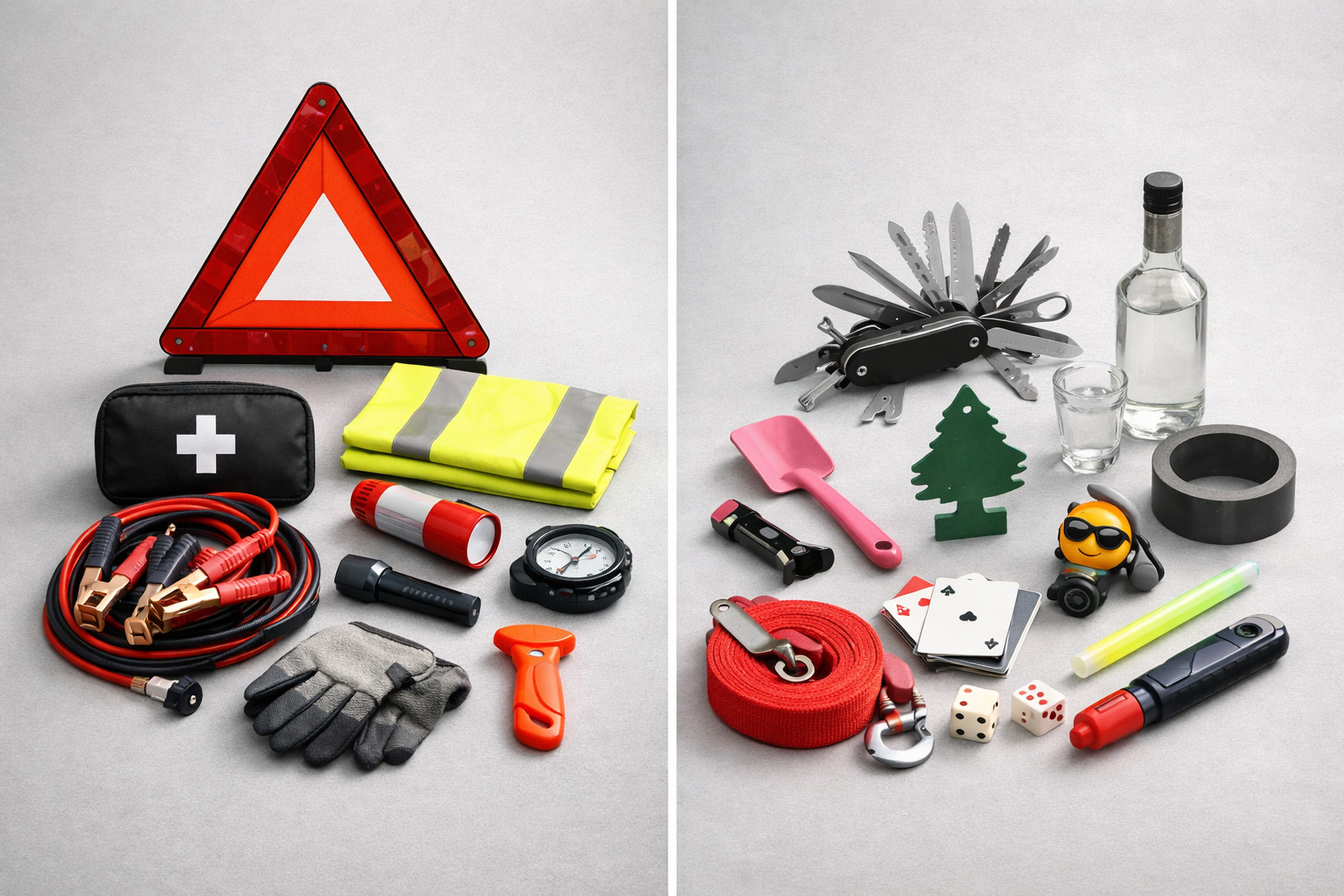 Quali accessori del kit di emergenza auto servono davvero e quali sono inutili