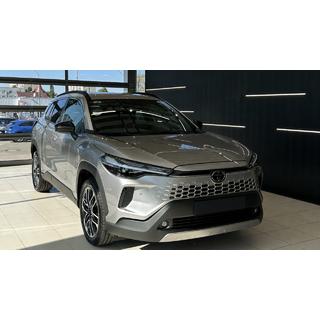 Rail longitudinali integrati neri OEM (Alluminio, montaggio con adesivo) Toyota Corolla Cross 2020-